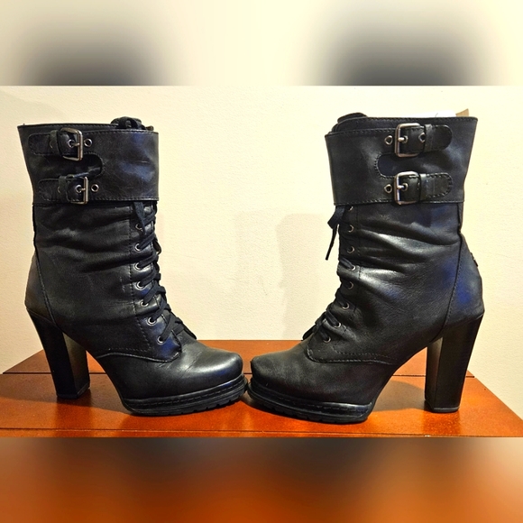 BCBG Martano Platform Booties - Picture 1 of 7